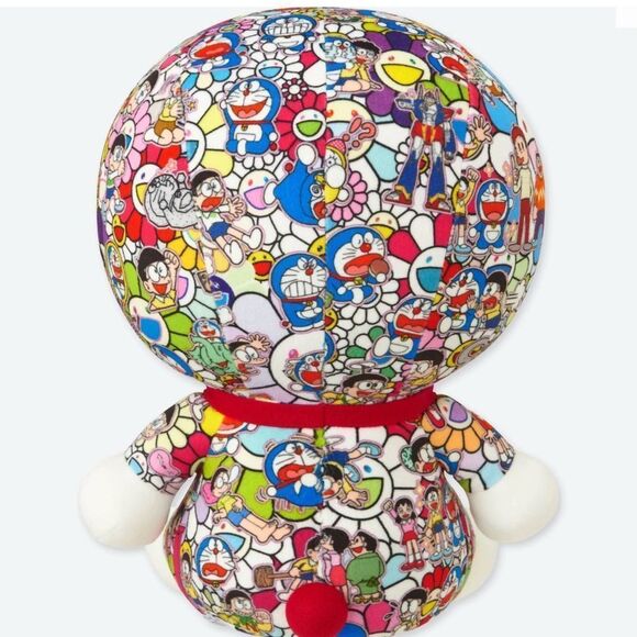 Doraemon Limited Edition Plush Toy by Uniqlo x Takashi Murakami - Picture 2 of 6